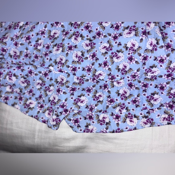 Floral Purple Skirt - Picture 4 of 5